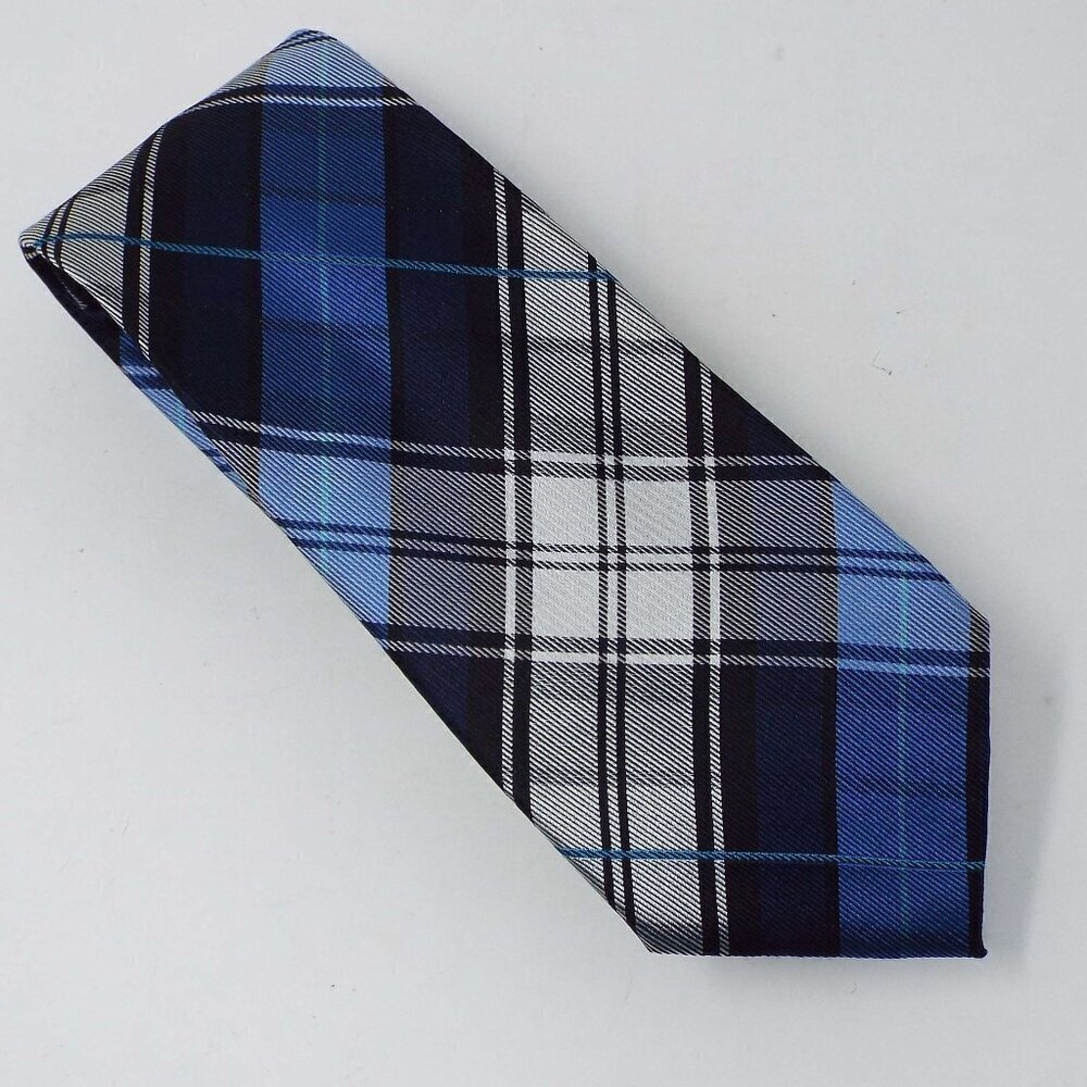 Express Plaid Silk Tie #270